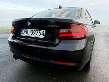 BMW Seria 2 F22-F23-F45-F46 Coupe 220i (Euro 6) 184KM 2016 BMW 220 2.0i 184KM 68tys.km. Navi Bezwypadkowy, zdjęcie 18