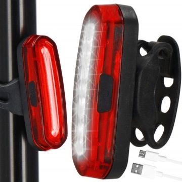 ЗАДНИЙ ВЕЛОСИПЕДНЫЙ ФОНАР USB-СВЕТОДИОД ДЛЯ ЗАДНЕГО МОЩНОГО ОСВЕЩЕНИЯ ДЛЯ ВЕЛОСИПЕДНОГО АККУМУЛЯТОРА