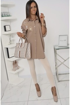 Повседневная рубашка EMMELINE OVERSIZE! WZ.4 XL