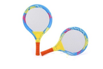 2 RAKIETKI do TENISA / PING PONGA 50 cm GRA PLAŻOWA zestaw SPORT-KIDS
