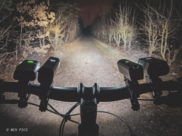 ВЕЛОСИПЕДНАЯ ЛАМПА ПЕРЕДНИЕ ВЕЛОСИПЕДНЫЕ ФОНАРИ LED PRO VAYOX USB-C 1300 лм IPX6