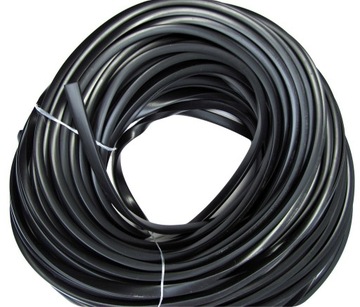 Listwa osłona krawędziowa rantowa 0,5mm - 50m czarna cienka na 0,5-0,8 mm