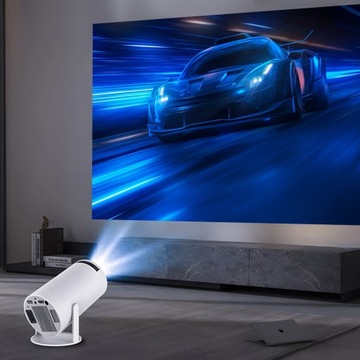 ПРОЕКТОР WIFI ANDROID ПОРТАТИВНЫЙ УМНЫЙ 4K ДИНАМИК BLUETOOTH