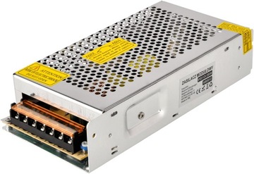 ZASILACZ LED 12V 200W 16,7A Modułowy IP20 DO TAŚM LED CCTV IP20