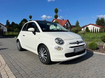 Fiat 500 II Seria 4 0.9 TwinAir 85KM 2016 FIAT 500c lift kabriolet 0.9 benzyna 112 tys km, lekko uszkodzony