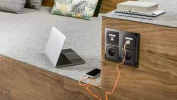 ВЫКЛЮЧАТЕЛЬ KARLIK DECO ОДНОПОЛЮСНЫЙ ГРАФИТ 11DWP-1