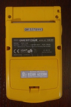 Консоль Gameboy Color BOX CGB-001, европейская версия