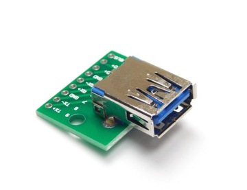 Moduł adapter gniazdo USB 3.0 A(F)/9PIN 2,54mm
