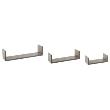 Komplet półek ściennych SHELFS 3 szt.