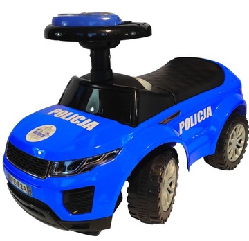 POLICE 4в1 катание, ходунки, толкачи + навес, доска