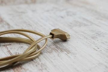 Золотое соединение, золотой кабель, 2 м, с вилкой и выключателем, лофт, ретро, ​​своими руками