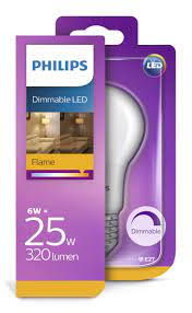 Żarówka E27 PHILIPS LED 6W = 25W ściemnialna 2000K