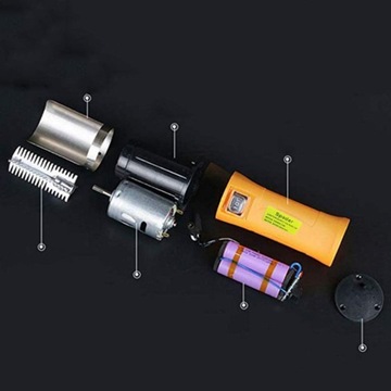 ELEKTRYCZNA SKROBACZKA SKROBAK MASZYNKA NÓŻ DO ŁUSEK RYB SKALER TARKA