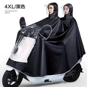 Raincoat electric bicycle men's full body rainproof battery car motorcycle