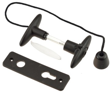 ZAMEK DO DRZWI GARAŻOWYCH BRAM KASTEL 1 KOMPLET PL