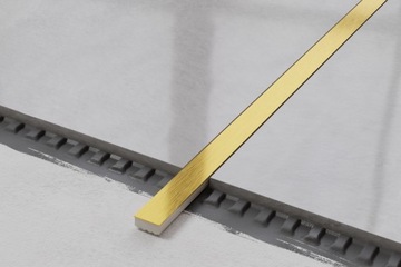 МЕТАЛЛИЧЕСКАЯ ПОЛОСКА СТАЛЬ ЗОЛОТАЯ, МАТОВОЕ ЗОЛОТО, 2x90см