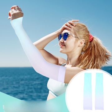 1 ПАРА РУКАВОВ С УФ-ЗАЩИТОЙ, УНИСЕКС, ОХЛАЖДАЮЩИЕ, СПОРТИВНЫЕ, СПОРТИВНЫЕ РУКАВА