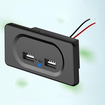 3X панель с двумя быстрыми USB-разъемами для зарядного устройства для