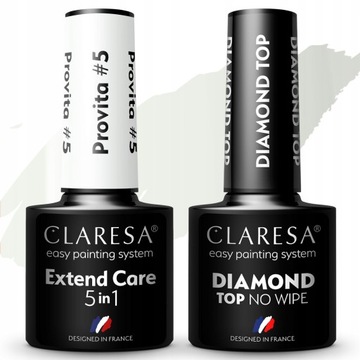 Базовый лак Claresa PROVITA 5в1 #5 TOP DIAMOND