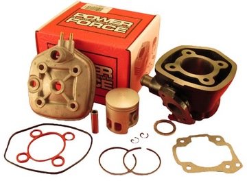 Комплект поршней ГБЦ тюнинг Minarelli LC 70 80 Yamaha Aerox Jog Ark