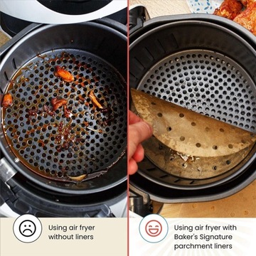 50Pcs Air Fryer Paper Special For Baking Kitchen