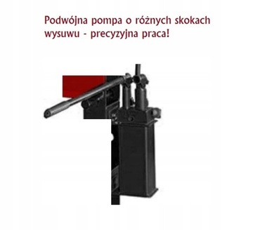 PRASA HYDRAULICZNA WARSZTATOWA 20T+PRYZMY POMPA