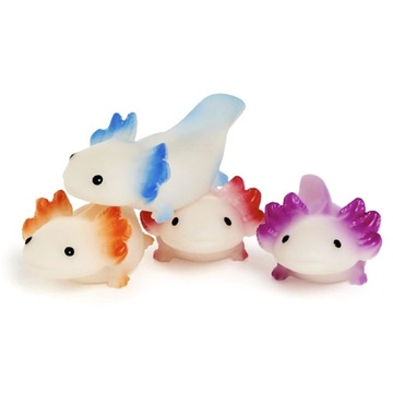 ПЛАВАЮЩАЯ ИГРУШКА АКСОЛОТЛЬ для ванны, воды, СВЕТИЛЬНИКИ, светящиеся