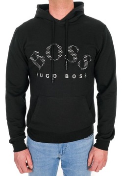 BLUZA HUGO BOSS MĘSKA PREMIUM Z KAPTUREM EFEKTOWNA M