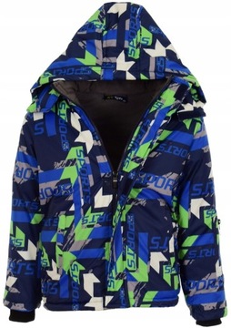 KOMBINEZON ZIMOWY j-267Z DWUCZĘŚCIOWY POLAR r. 122