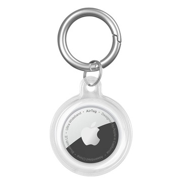 Przezroczysta i uznana airtag case