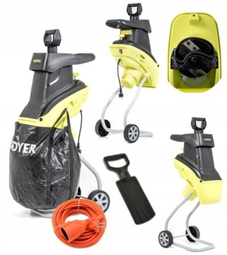 ЭЛЕКТРИЧЕСКИЙ ИЗМЕЛЬЧИТЕЛЬ TURBO XXL ОТДЕЛЕНИЕ ИЗМЕЛЬЧИТЕЛЬ ПРЕМИУМ ДИСК + КОРЗИНА P