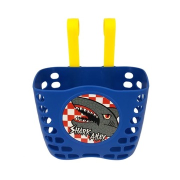 Dziecięcy koszyk na rower Mini-Factory Animowany rekin