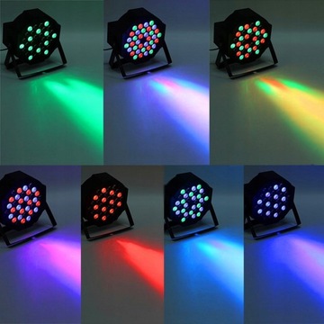 *ХИТ* МОЩНАЯ СВЕТОДИОДНАЯ ДИСКО-ЛАМПА 36 RGB ДЛЯ НОВОГО ГОДА