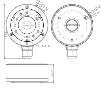 Uchwyt montażowy Hikvision DS-1280ZJ-XS