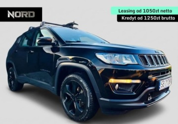 Jeep Compass II SUV 2.0 MJD 140KM 2018 Jeep Compass Bezwypadkowy, Night Eagle, 4x4, Nowy rozrzad, gw.12m, Polski