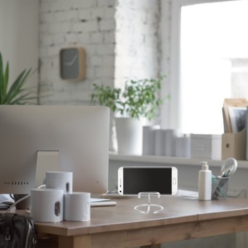 ЭЛЕГАНТНАЯ МНОГОФУНКЦИОНАЛЬНАЯ МЕТАЛЛИЧЕСКАЯ ПОДСТАВКА ДЛЯ ВИЗИТНИЦЫ И ТЕЛЕФОНА