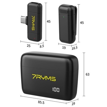 БЕСПРОВОДНОЙ МИКРОФОН ДЛЯ Android USB-C