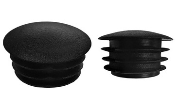 ТРУБНАЯ ЗАГЛУШКА 2 шт. ТРУБНЫЙ ШТОК FI 25 R17 ЧЕРНЫЙ.