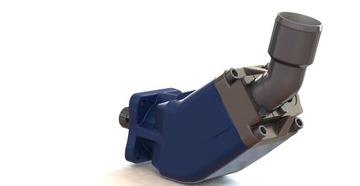 Гидравлический углово-поршневой насос 45л