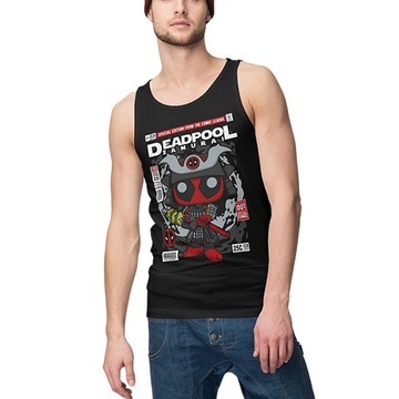 TANK TOP FILMOWE DEADPOOL SAMURAI
