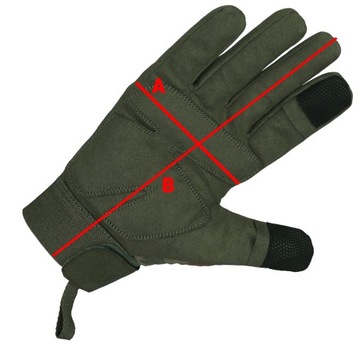 ТАКТИЧЕСКИЕ ПЕРЧАТКИ CQB Dominator WZ.93 XXL