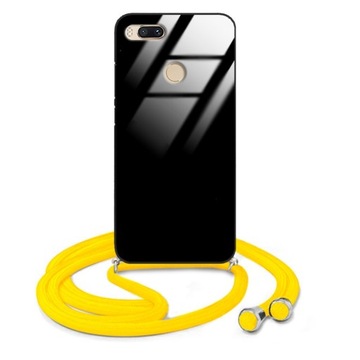 Etui CROSSGLAM Pasujące Do XIAOMI MI A1 Stylowy Funkcjonalny Żółty Sznurek