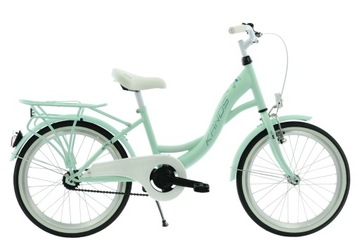 Rower Dziecięcy Kands 20 Diana 1 speed -13cali miętowy mat r24 NOWOŚĆ