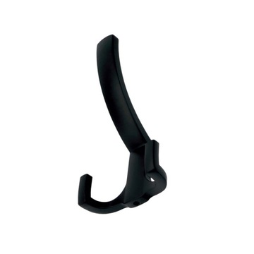 МЕБЕЛЬНАЯ ВЕШАЛКА НАСТЕННАЯ, КРЮЧОК ДЛЯ ОДЕЖДЫ, МАТ ЧЕРНЫЙ, ТРОЙНОЙ