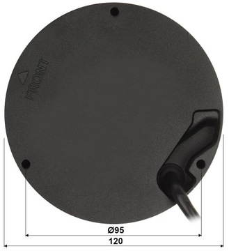 ВАНДАЛЬНАЯ IP-КАМЕРА IPC-HDBW3441R-AS-P-0210B-BLACK WizSense - 4,7 Мп