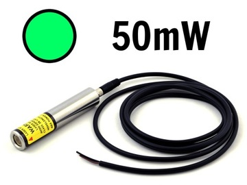 Laser liniowy zielony 50mW IP67 520nm LAMBDAWAVE