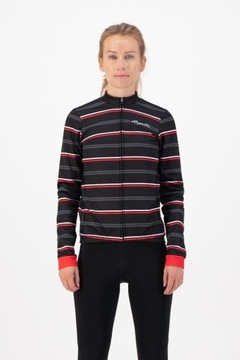 Rogelli Stripe - Женская зимняя велосипедная куртка