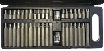 НАКОНЕЧНИКИ ОТВЕРТКИ — шестигранный ключ, Torx CV 30–75 мм.