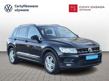 Volkswagen Tiguan II SUV 1.5 TSI EVO 150KM 2019 Volkswagen Tiguan Comfortline DSG ACC Reflektory LED Czujniki parkowania P, zdjęcie 6