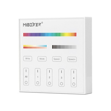 Pilot Panel Milight T4 RGB CCT RGBW 4-strefy 230V